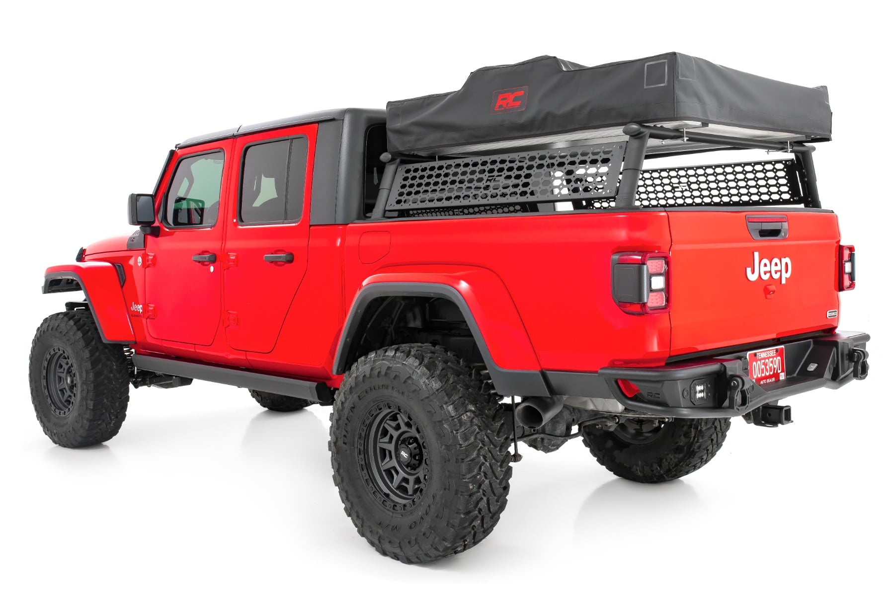 Bed Rack | Half Rack | Aluminum | Jeep Gladiator JT 4WD (2020-2026) view 3