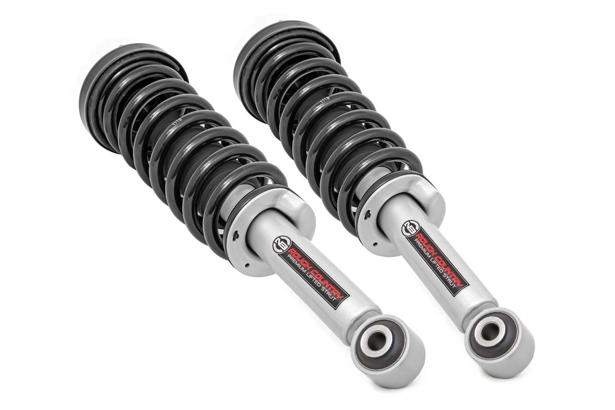 thumbnail image 2 of Detroit Axle 6-Piece Suspension Kit For 2005-2019 Nissan Frontier 4WD | Front Struts, Rear Shocks, Sway Bar Links 2 of 6