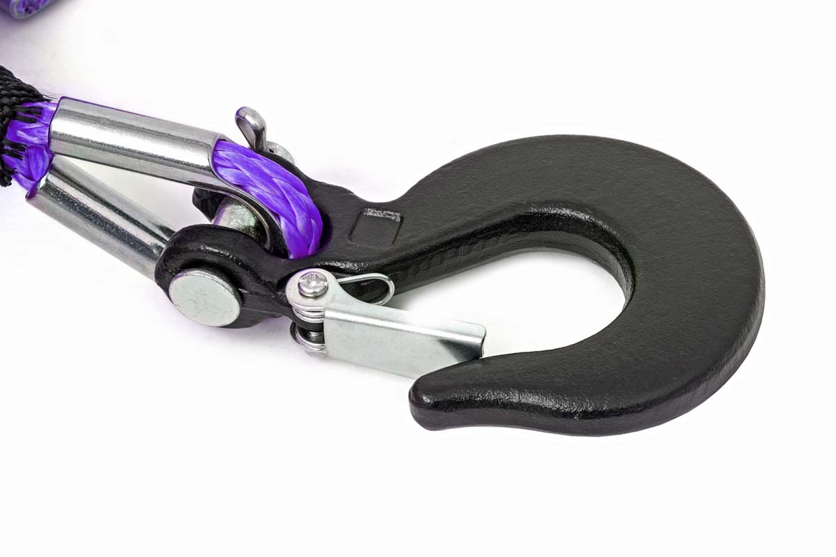 Synthetic Rope | 1/4 Inch | 50 Ft | Purple — view 2