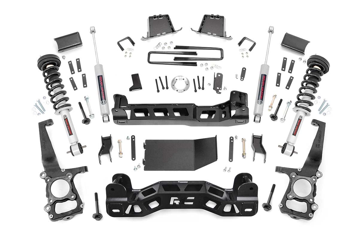 6 Inch Lift Kit | N3 Struts | Ford F-150 4WD (2014) — view 2