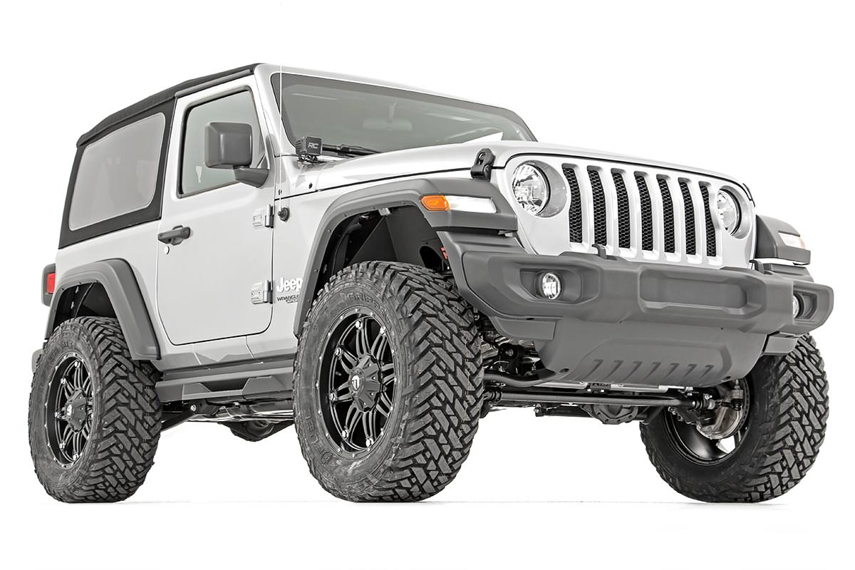 3.5 Inch Lift Kit | C/A Drop | Front D/S | M1R | Jeep Wrangler JL Rubicon (18-23) view 3
