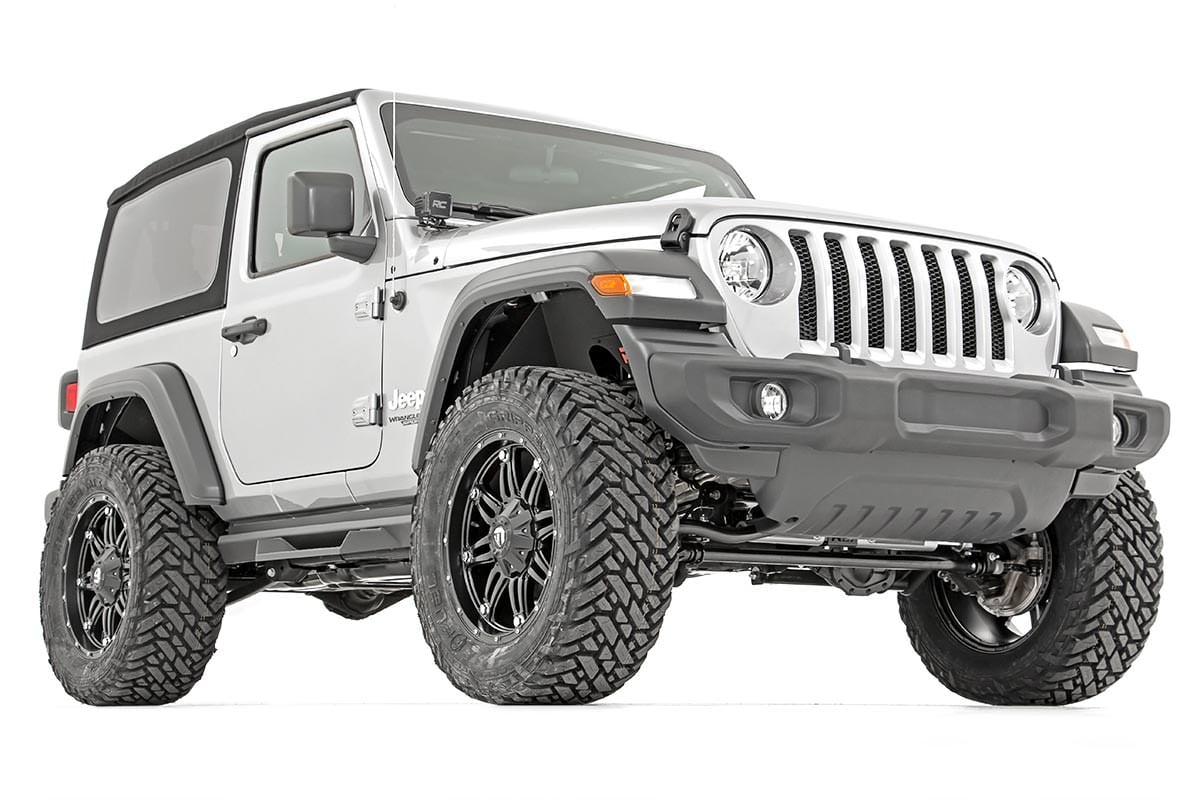 3.5 Inch Lift Kit | Adj Lower | FR D/S | Jeep Wrangler JL 4WD (2024-2026) view 2