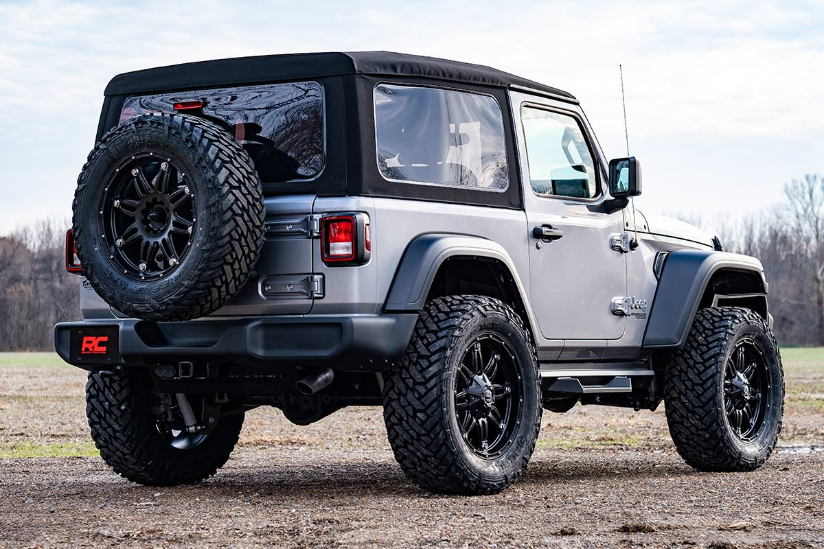 3.5 Inch Lift Kit | C/A Drop | Front D/S | M1R | Jeep Wrangler JL Rubicon (18-23) view 4
