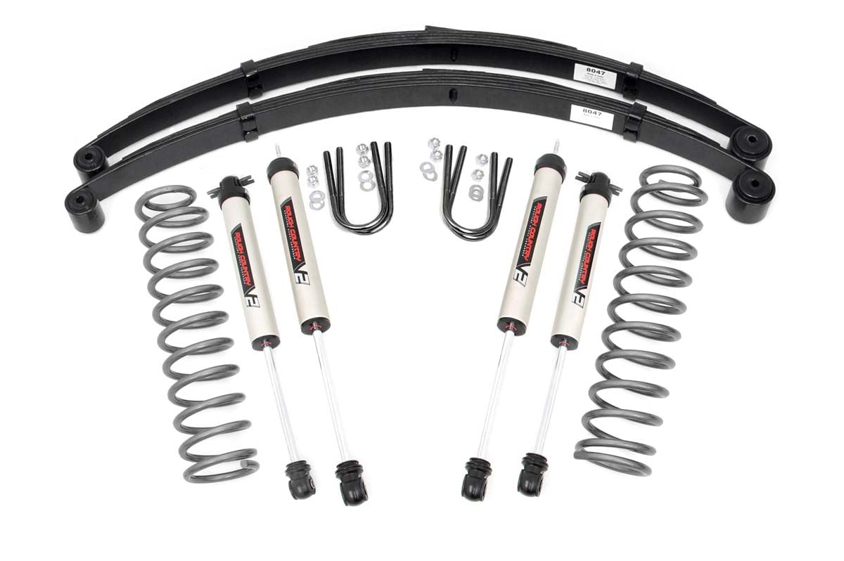 3 Inch Lift Kit | RR Springs | V2 | Jeep Cherokee XJ 2WD/4WD (1984-2001) — view 3