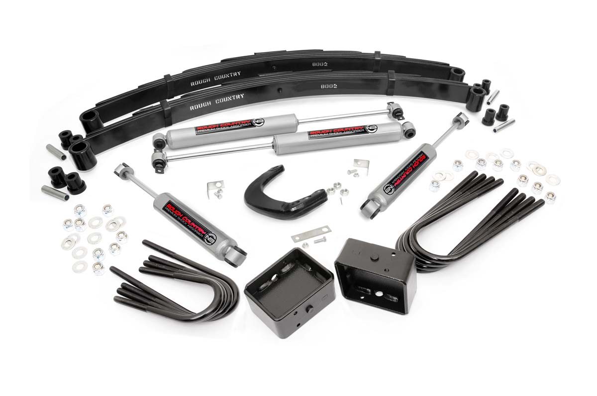 4 Inch Lift Kit | RR Blocks | Chevy/GMC C10/K10 Truck & SUV/K5 Blazer (73-76)