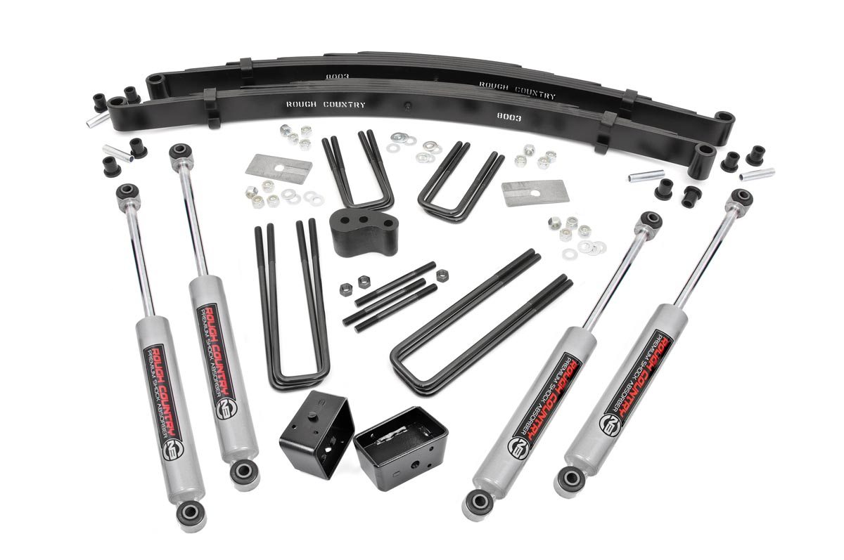 4 Inch Lift Kit | Rear Blocks | Dodge W200 Truck/W300 Truck 4WD (1978-1980)