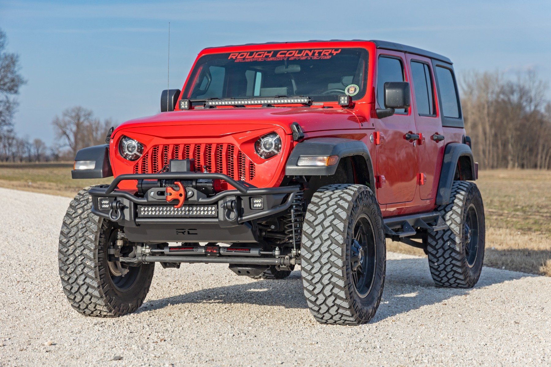 3.5 Inch lift Kit | C/A Drop | FR D/S | M1R | Jeep Wrangler Unlimited (24-26) — view 5
