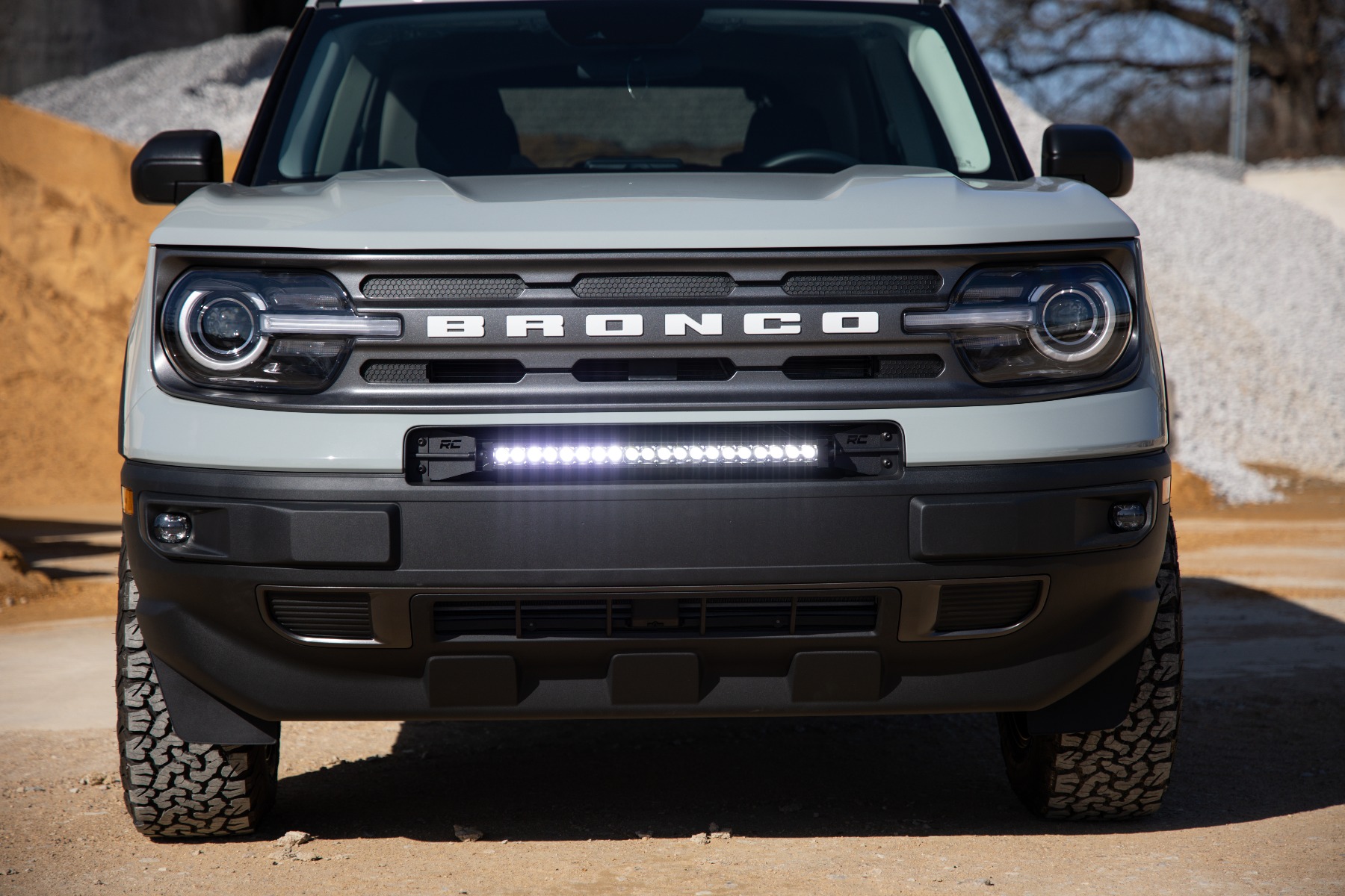 LED Light Kit | Bumper Mount | 20" Spectrum Single Row | Ford Bronco Sport (21-26) — view 6