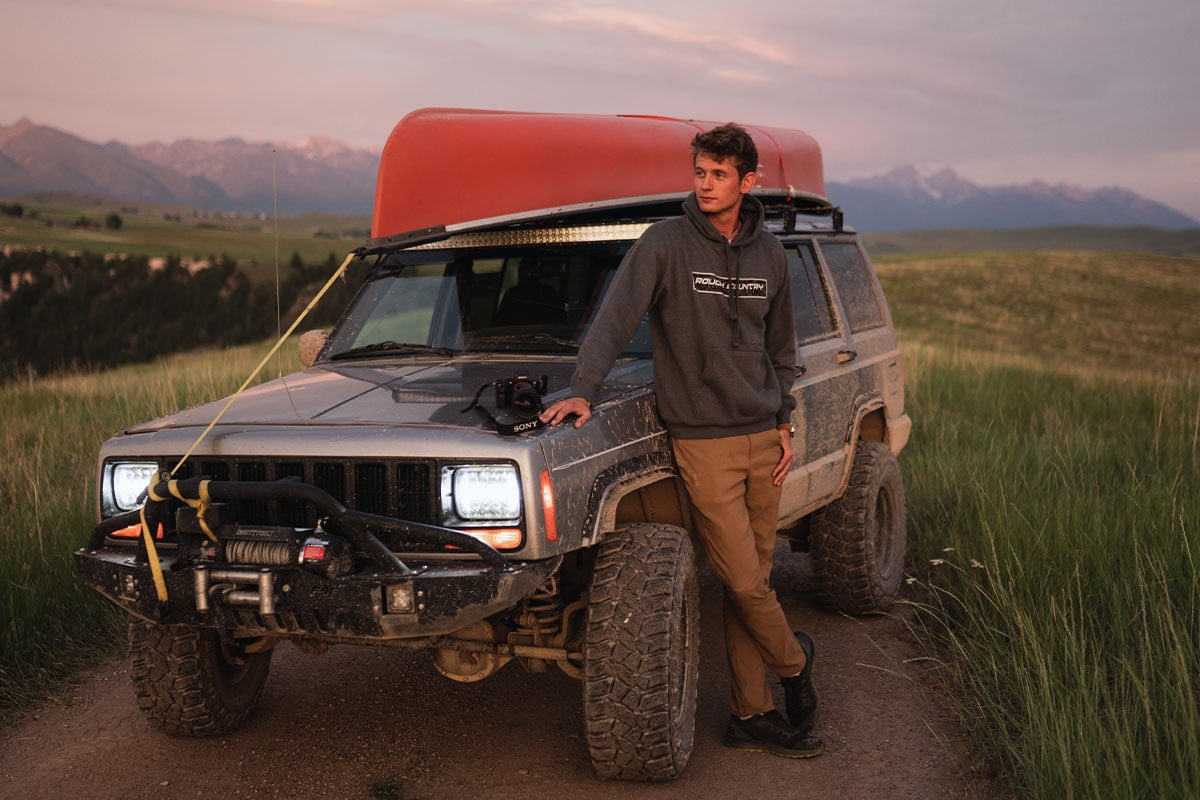 Rough Country Hoodie | Digital | Grey | XL view 4
