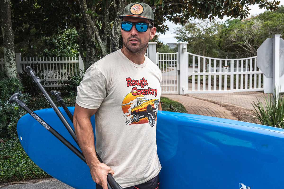 Rough Country T-Shirt | Throwback | Cream | MD — view 4