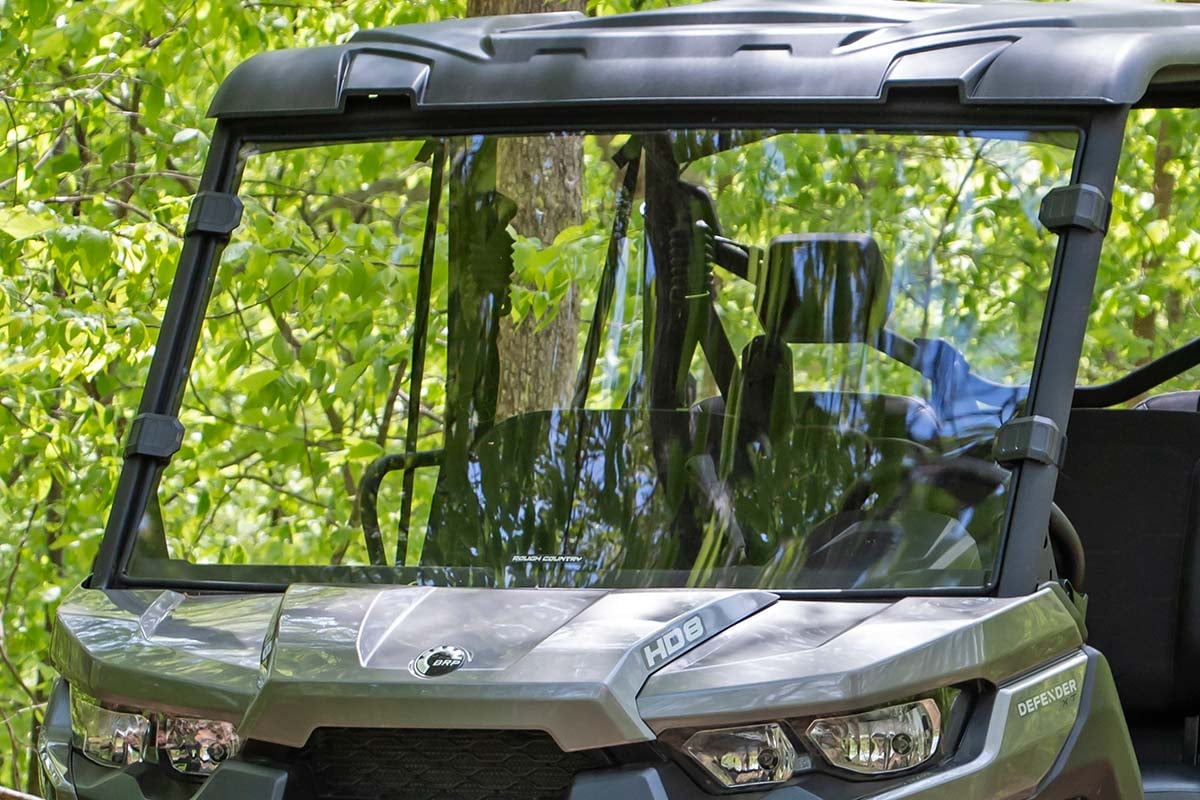 Full Windshield | Scratch Resistant | Can-Am Defender HD 8/HD 9/HD 10 — view 3