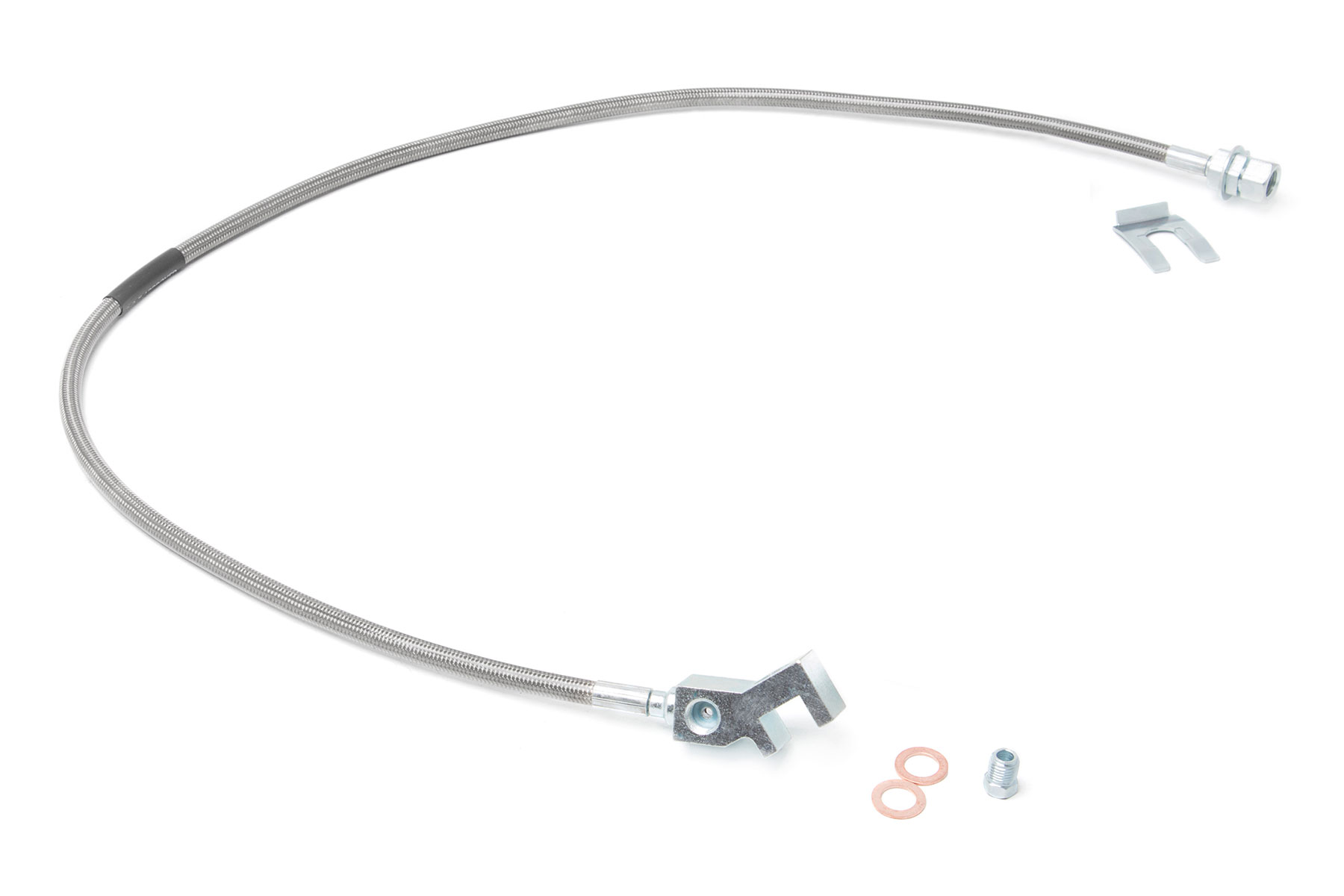 thumbnail image 2 of Rough Country Stainless Steel Brake Lines For 99-04 Ford F250/F350 With 4-8 Inch Lifts 2 of 5