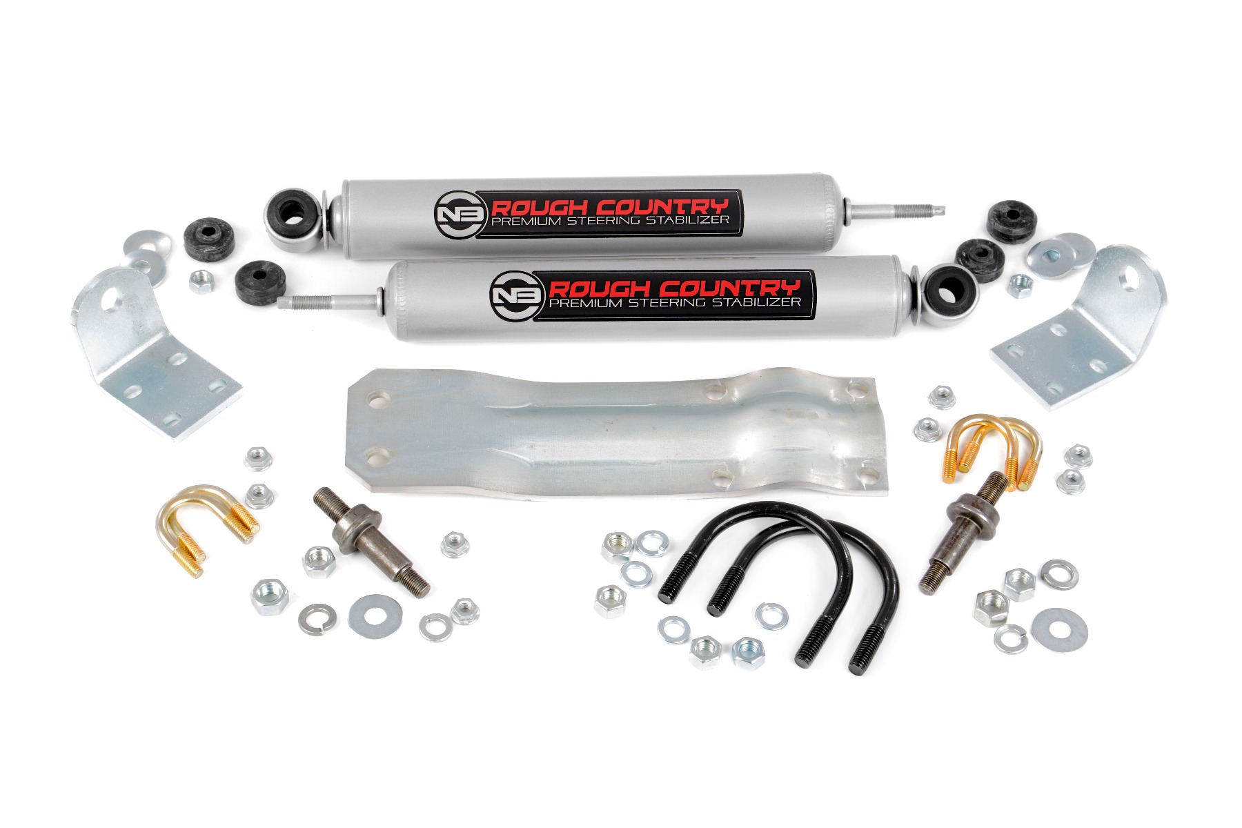 N3 Steering Stabilizer | Dual | 2-8 Inch Lift | Ram 1500 4WD (1994-1999) — view 2