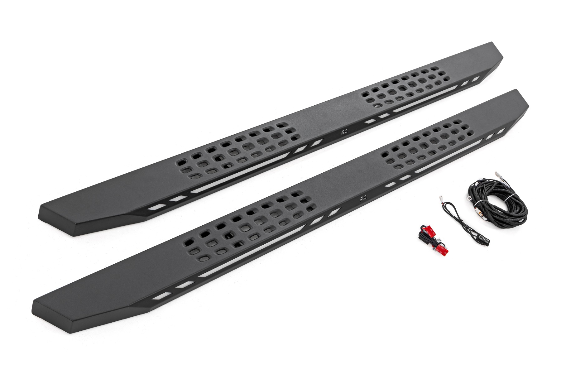 AC2 Running Boards | Amber/White | Crew Cab | Ram 1500/2500/3500 2WD/4WD (2010-2025 & Classic) — view 6