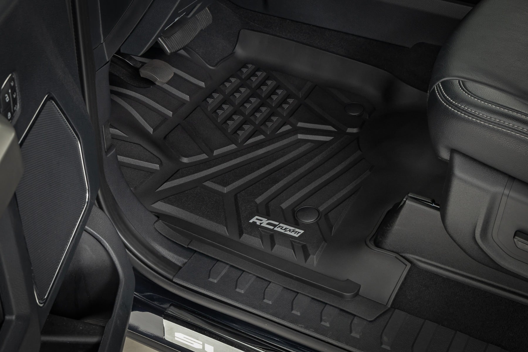 Flex-Fit Floor Mats | Front | Ford F-250/F-350 Super Duty 2WD/4WD (2017-2026) view 2