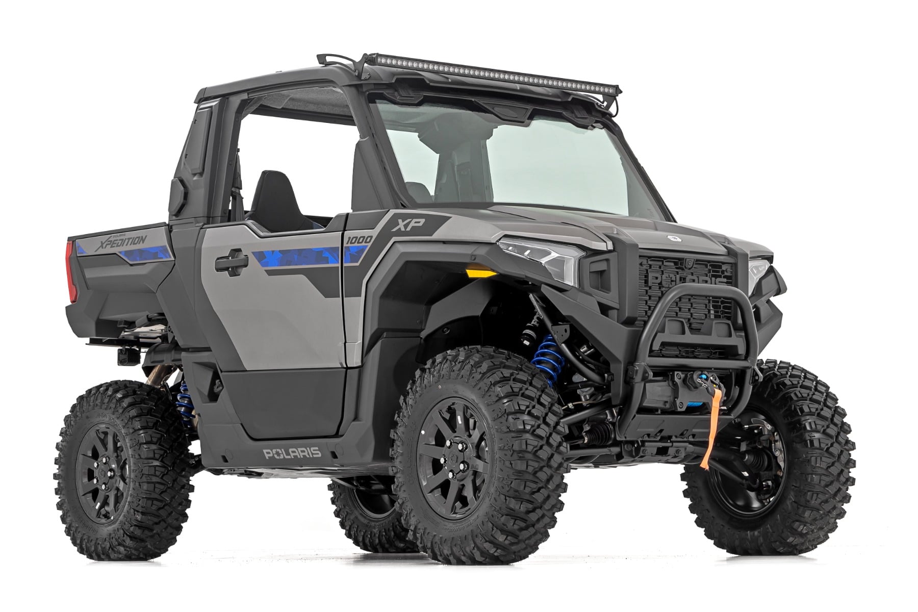 50" Single Row Light Mount | Front | Black Series | Polaris XPEDITION ADV 5 view 3