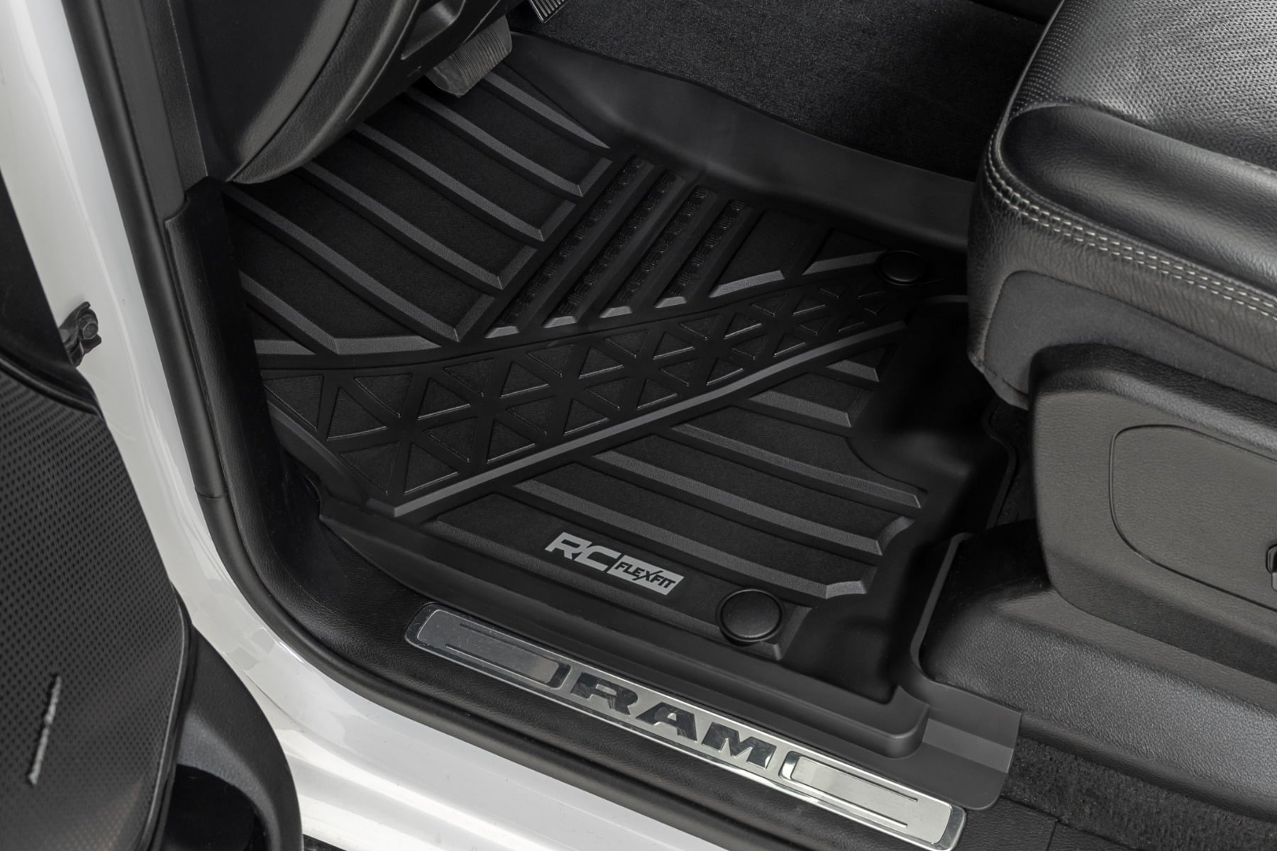 Flex-Fit Floor Mats | FR & RR | Crew | Ram 1500 (19-24)/1500 TRX (21-24) — view 2