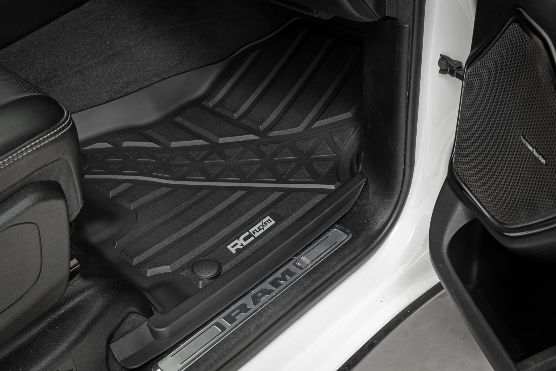 Flex-Fit Floor Mats | Front | Crew | Ram 1500 (19-24)/1500 TRX (21-24) — view 3
