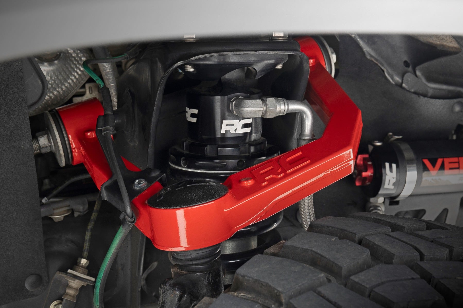 Red Forged Upper Control Arms | 3.5" Of Lift | Toyota 4Runner (10-24)/Tacoma (05-23) — view 2
