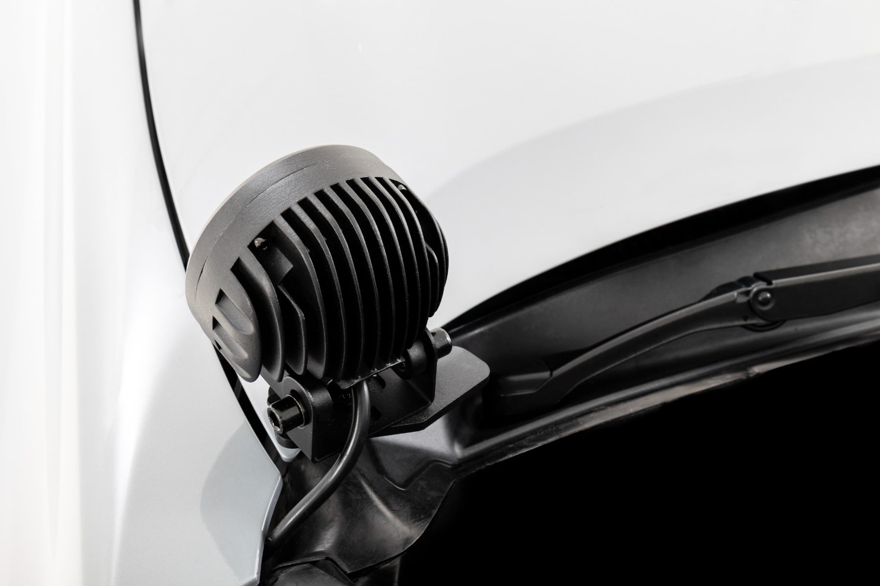 LED Light Kit | Ditch Mount | 2" Black Pair | Flood | Toyota Tacoma (16-23) — view 4