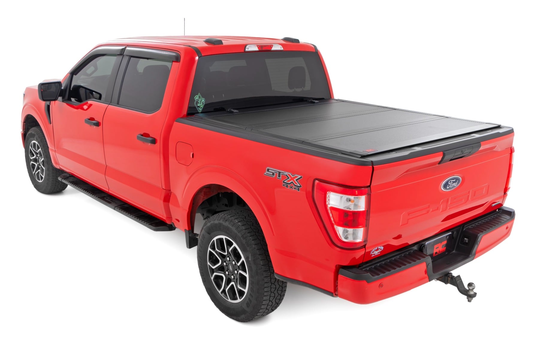 Hard Tri-Fold Flip Up Bed Cover | 6'7" Bed | Ford F-150 2WD/4WD (2015-2020) — view 3