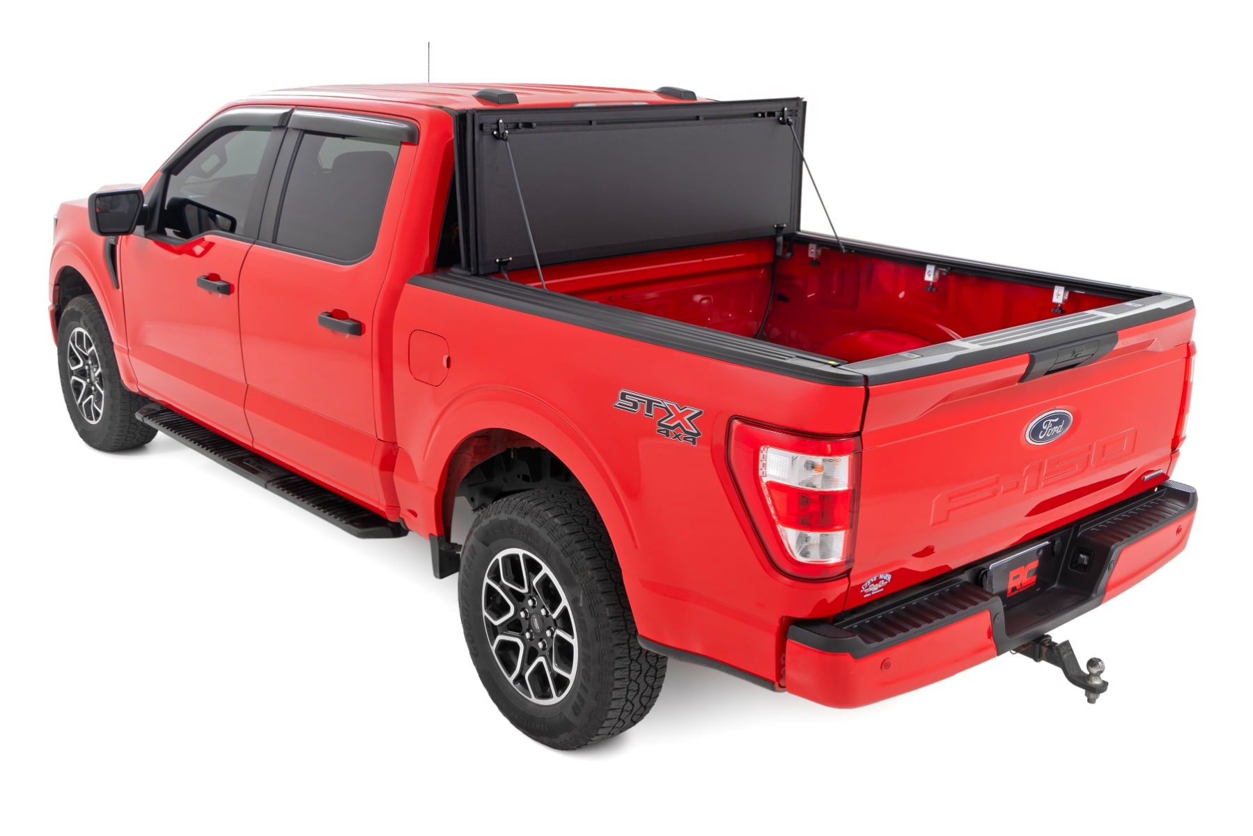 Hard Tri-Fold Flip Up Bed Cover | 6'7" Bed | Ford F-150 2WD/4WD (2015-2020) — view 6