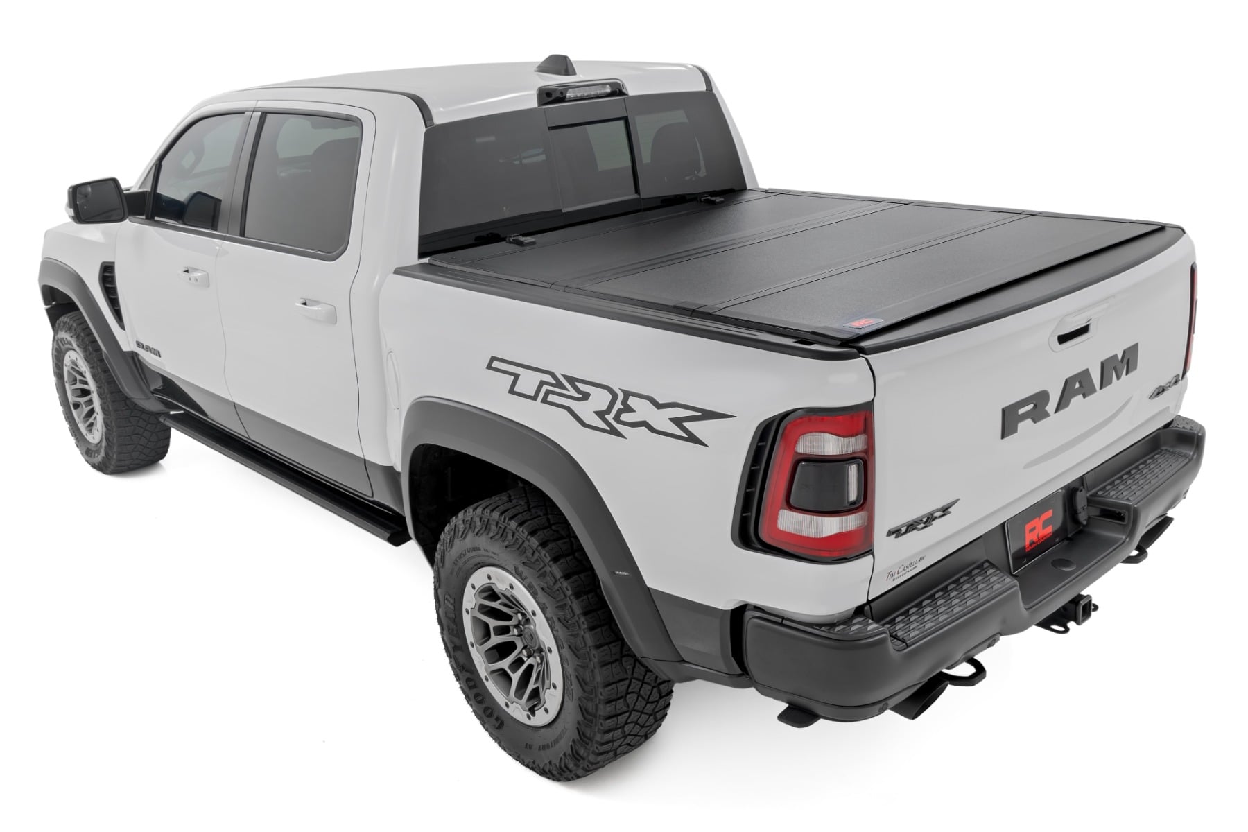 Hard Tri-Fold Flip Up Bed Cover | 6'4" | Ram 1500 (19-26)/1500 TRX (21-24) view 3