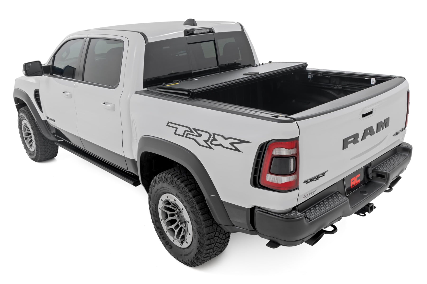 Hard Tri-Fold Flip Up Bed Cover | 6'4" | Ram 1500 (19-26)/1500 TRX (21-24) view 5