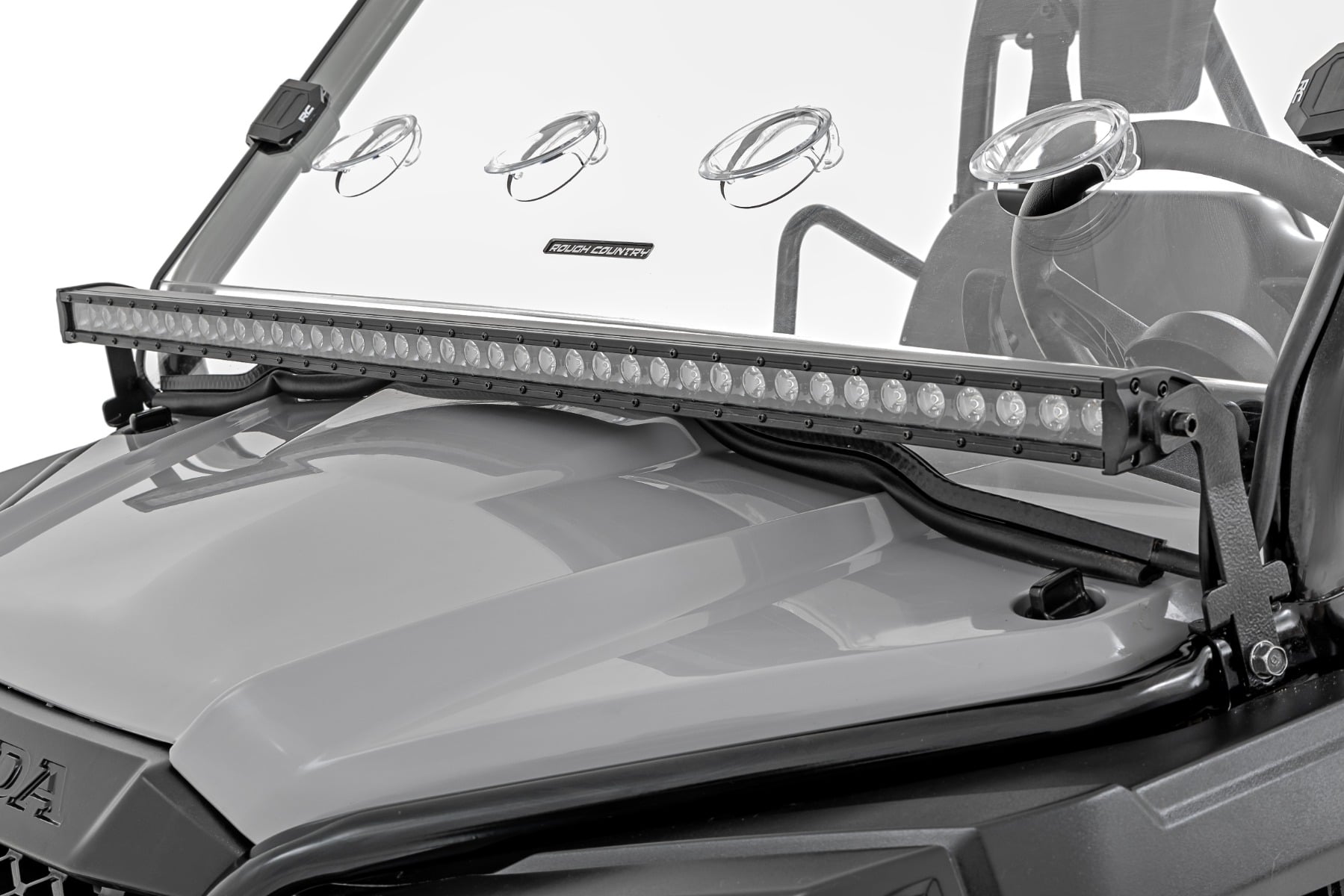 LED Light | Cage Mount | 40" Black | Honda Pioneer 520 — view 2