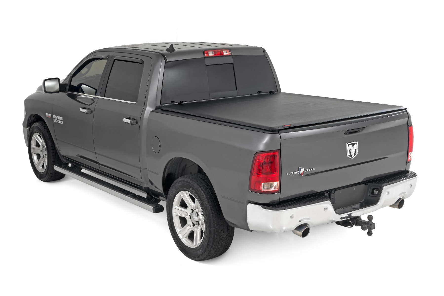 Soft Roll Up Bed Cover | 5'7" Bed | Ram 1500 (09-18)/2500 (11-26) — view 3