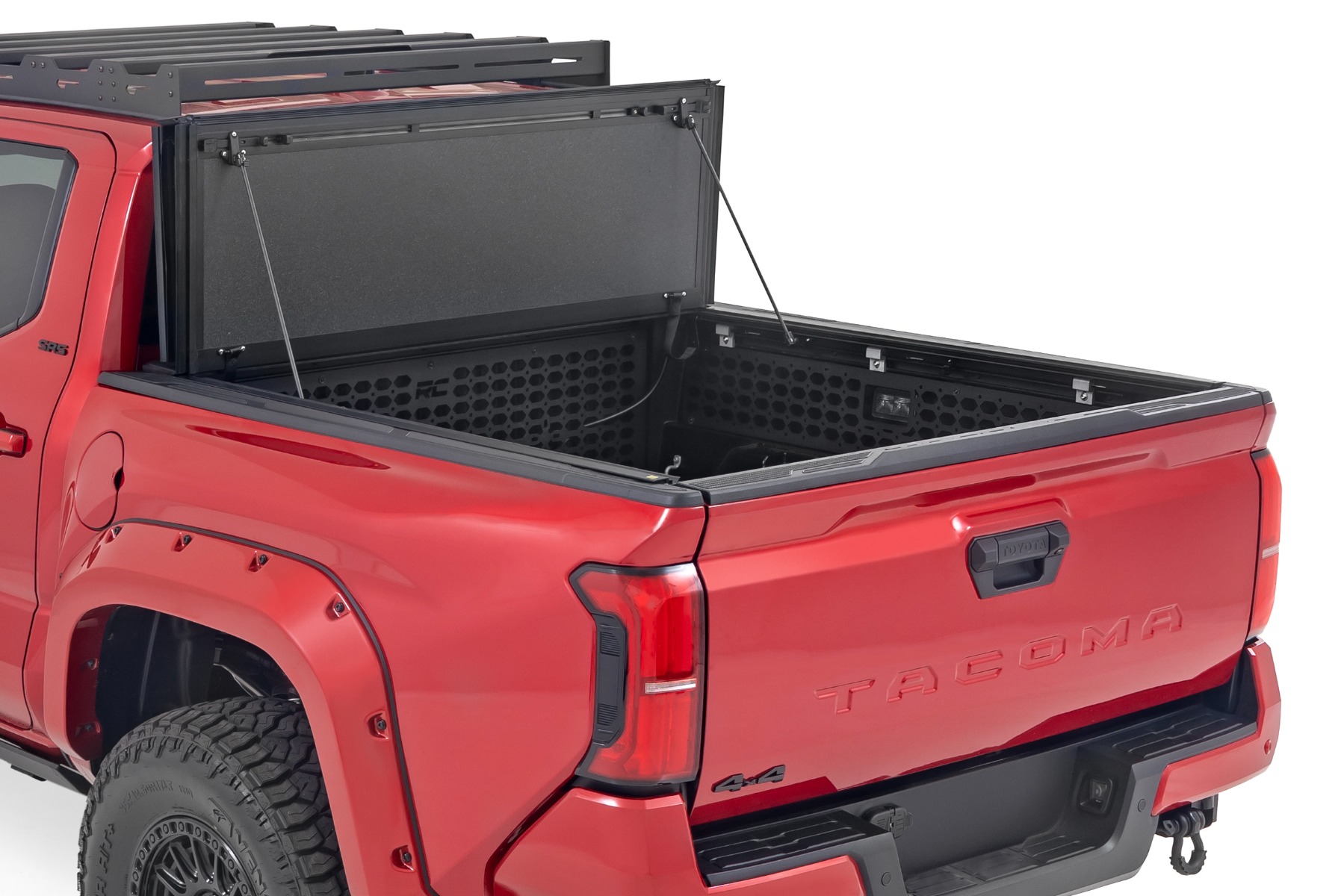 Hard Tri-Fold Flip Up Bed Cover | 5' Bed | Toyota Tacoma 2WD/4WD (2024-2026) — view 2