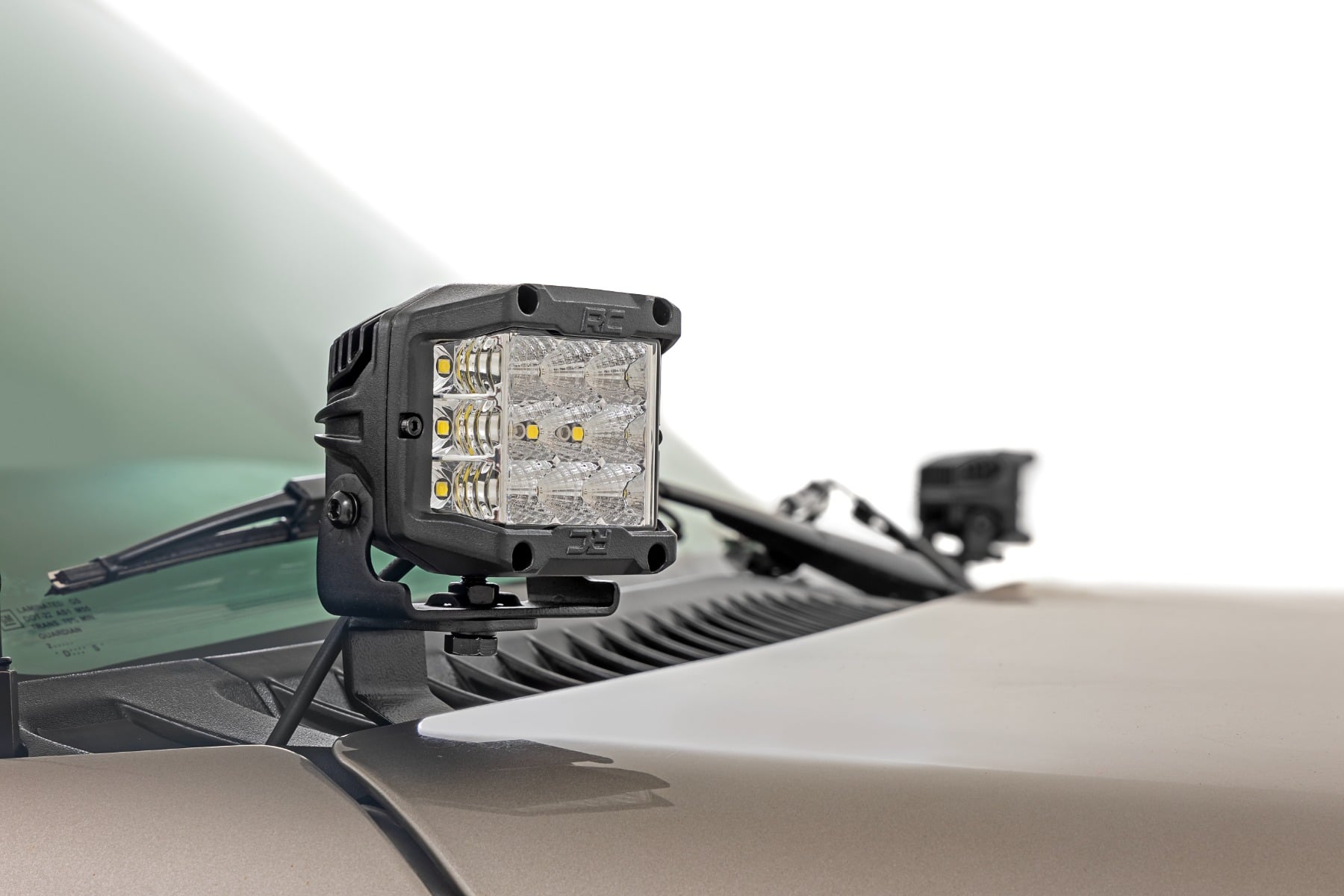 LED Light Kit | Ditch Mount | 2" Black Pair | Spot | Chevy Silverado 1500 (99-06)/Tahoe (00-06) view 2