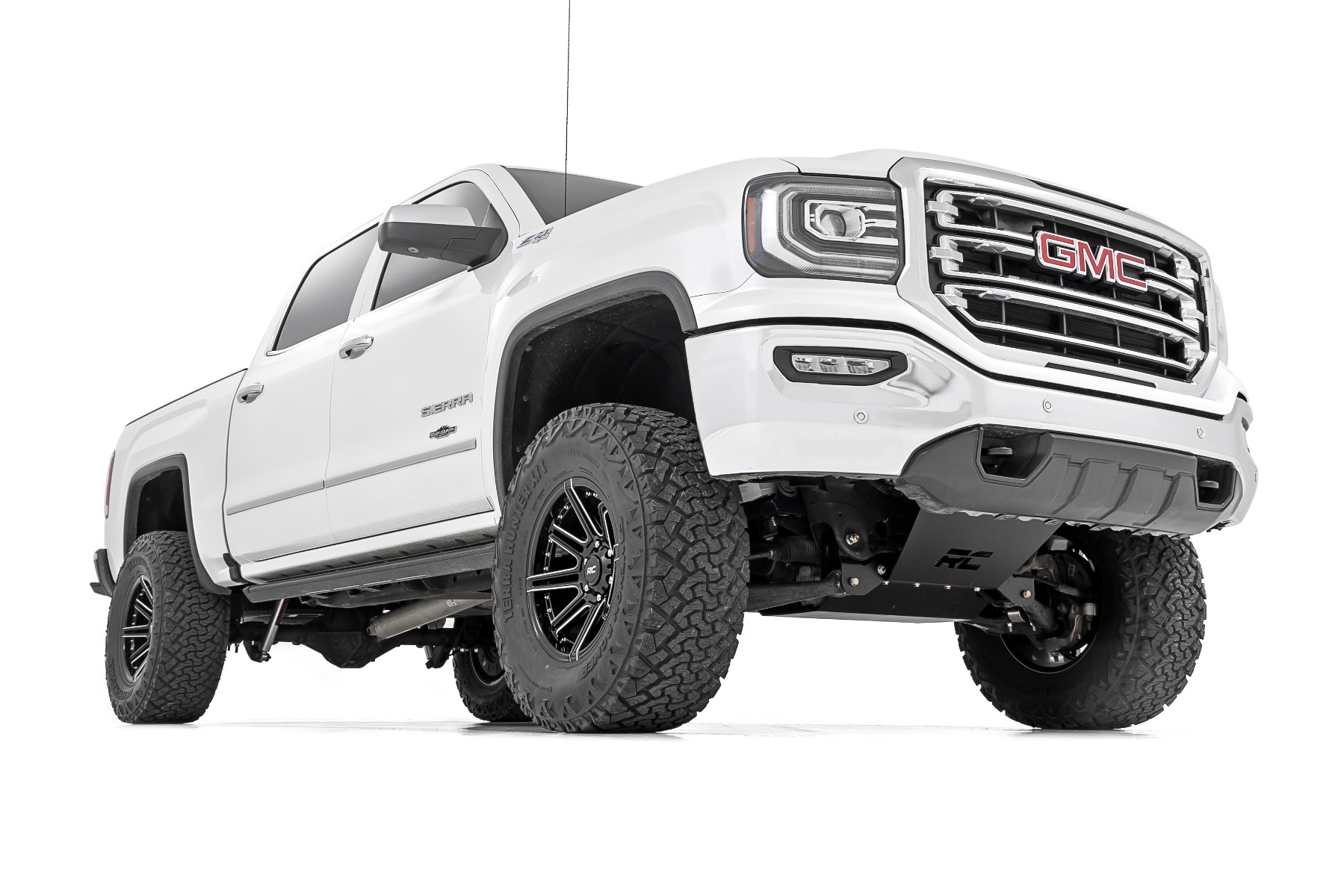 7 Inch Stamped Steel LCA Lift Kit | Forged UCA | Bracket | M1 Struts/M1 | Chevy/GMC 1500 (16-18) — view 2