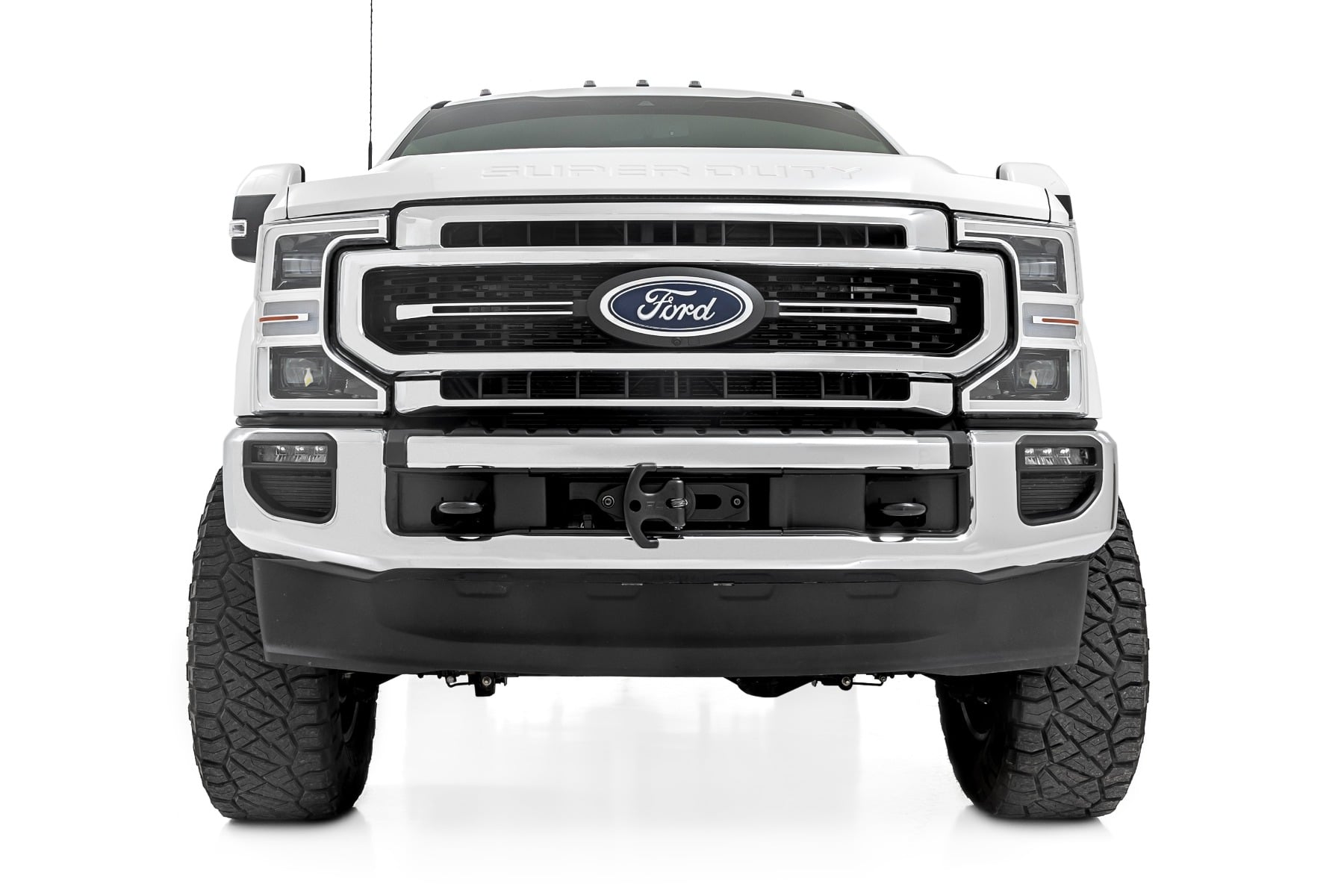 Hidden Winch Mount | Ford F-250/F-350 Super Duty 2WD/4WD (2020-2022) — view 4