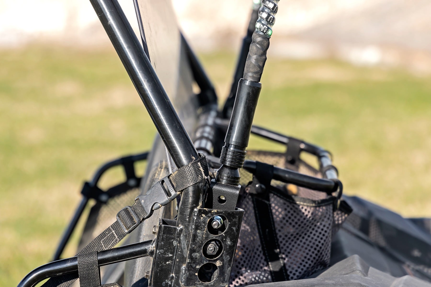 LED Whip Light Kit | Bed Mount | Polaris Ranger RZR 170/RZR 170 view 4