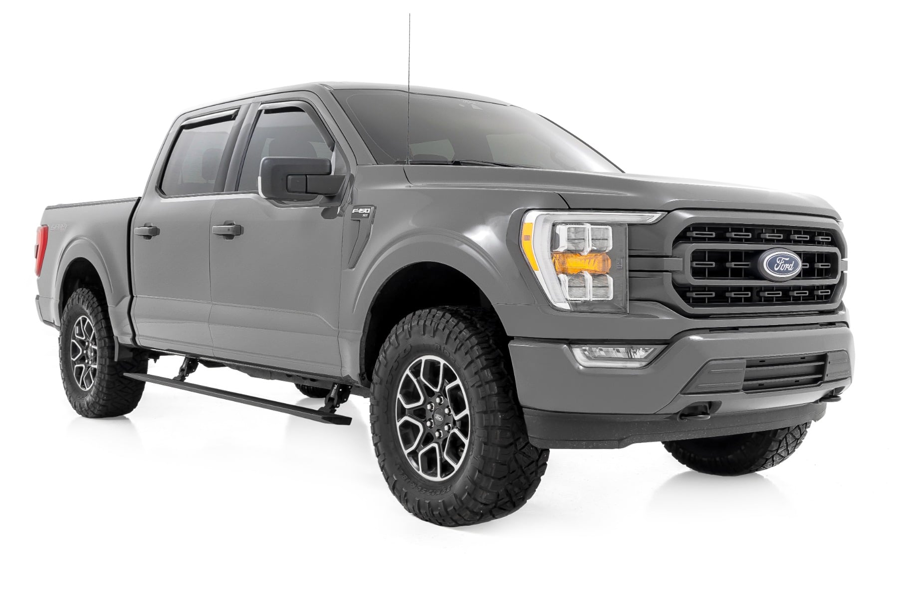 Power Running Boards | Dual Electric Motor | Ford F-150/Lightning/F-250/F-350/Raptor (15-26) view 2