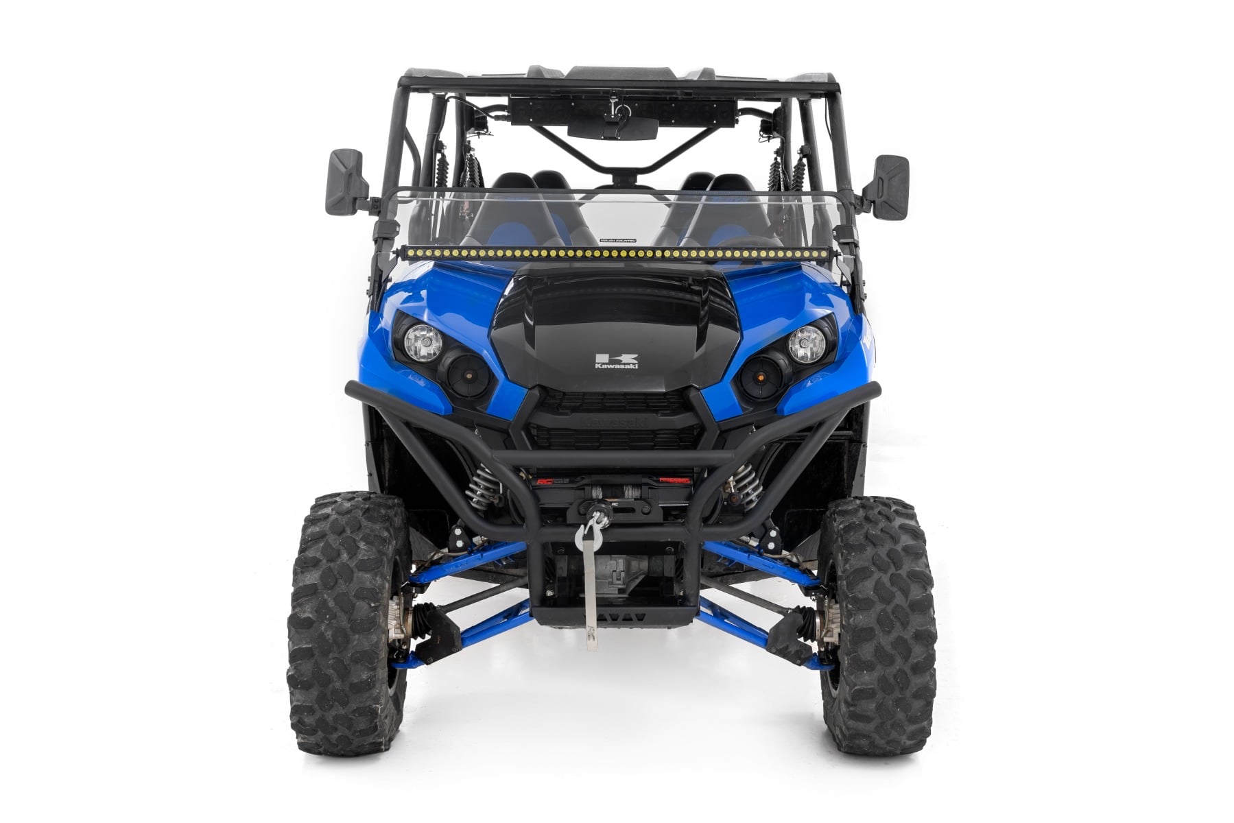 LED Light Kit | Cage Mount | 50" Black Single Row | Kawasaki Teryx 1000/Teryx 800 view 3