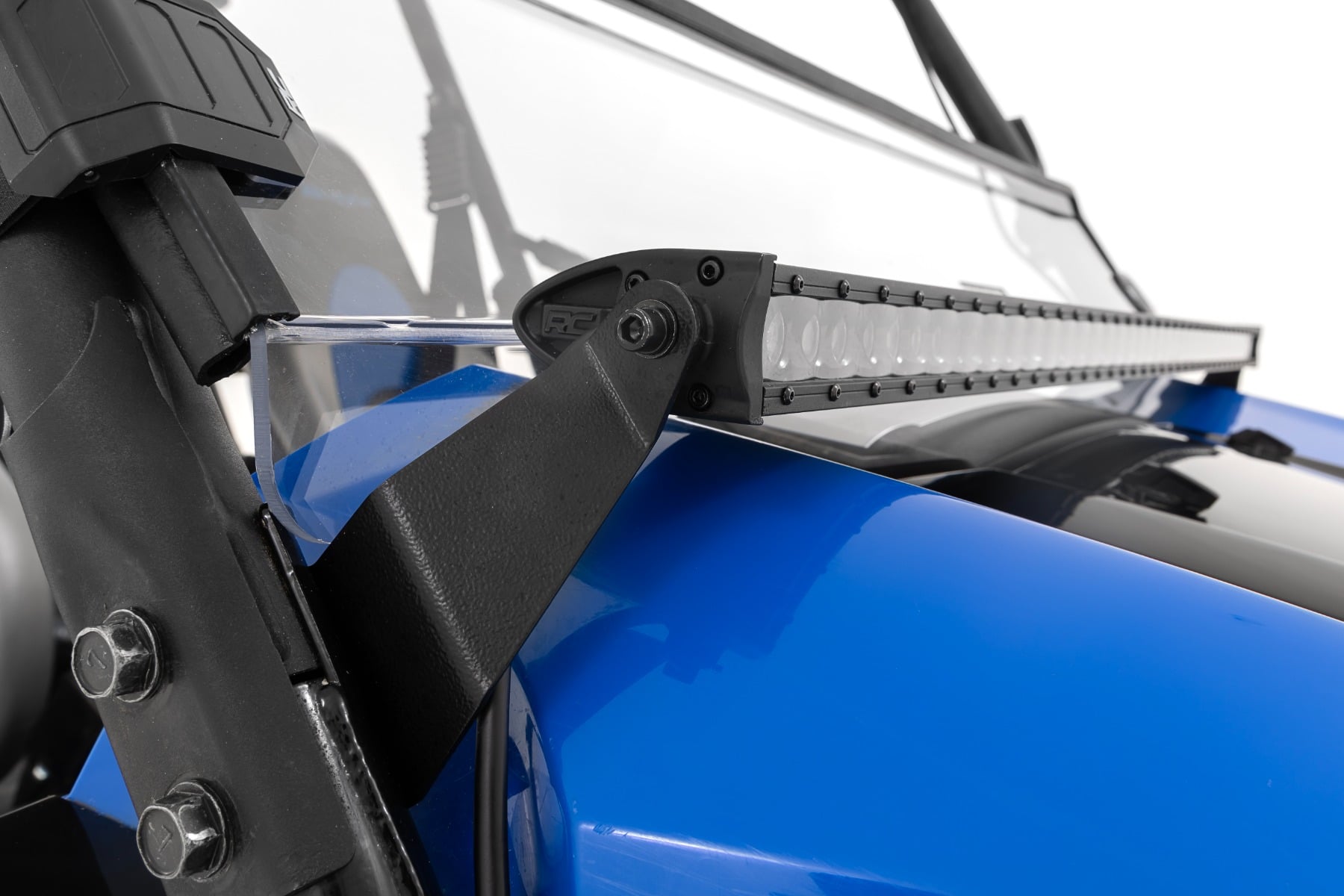 LED Light Kit | Cage Mount | 50" Black Single Row | Kawasaki Teryx 4 1000/Teryx4 800 view 4
