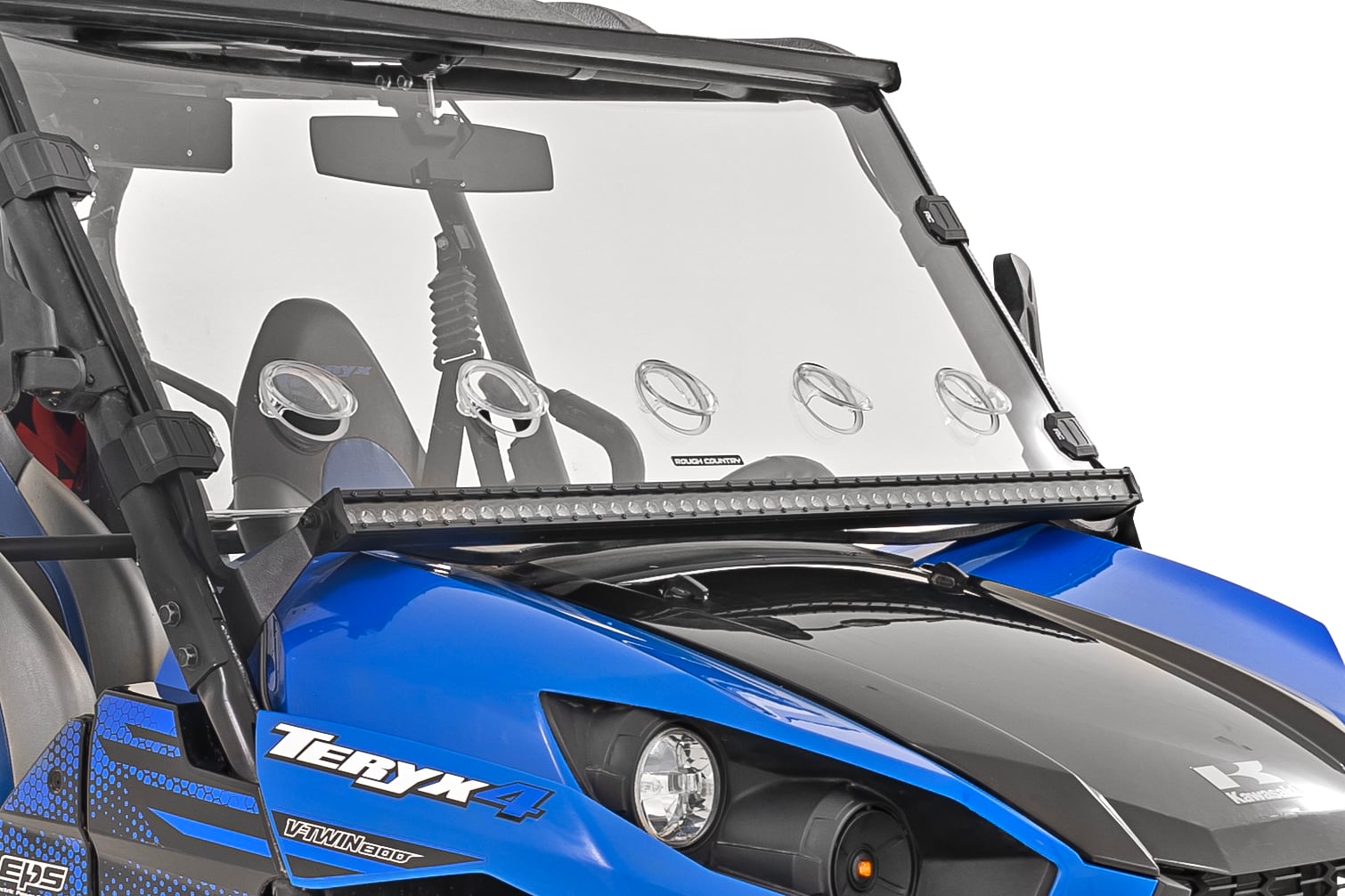 LED Light Kit | Cage Mount | 50" Spectrum Single Row | Kawasaki Teryx 1000/Teryx 800 view 2