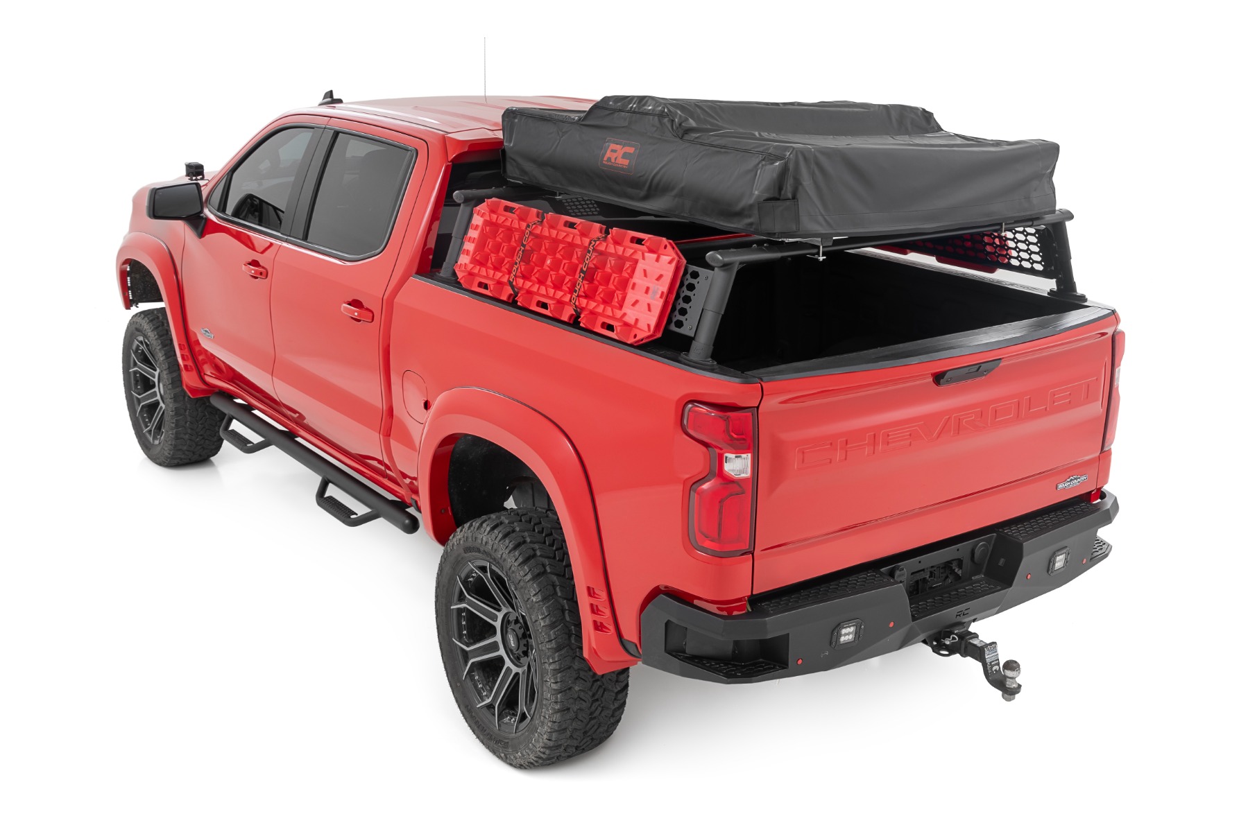 Bed Rack | Half Rack | Aluminum | Chevy Silverado 1500 2WD/4WD (2019-2026) view 2