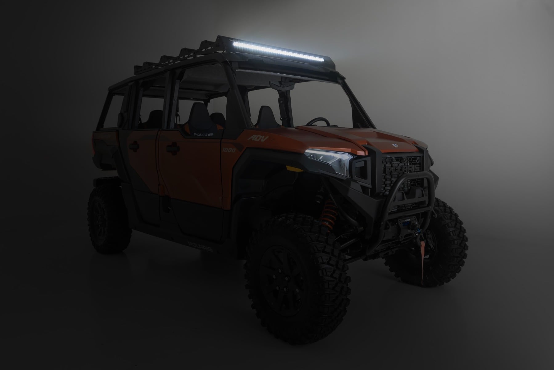 Roof Rack | 40" Black Single Row | Polaris XPEDITION ADV 5 view 4