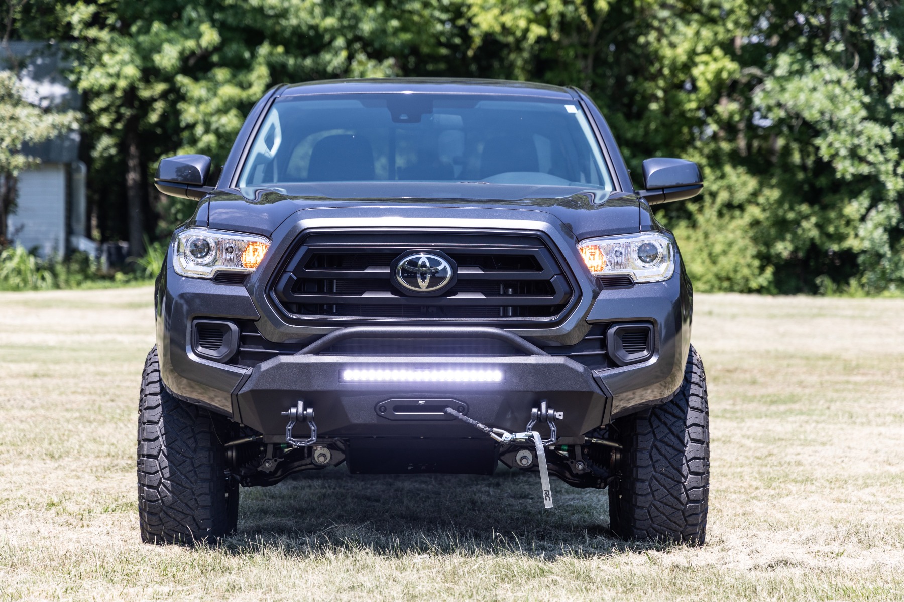 Front Bumper | Hybrid | 20" Blk DRL LED | 9500S | Toyota Tacoma (16-23) β view 5