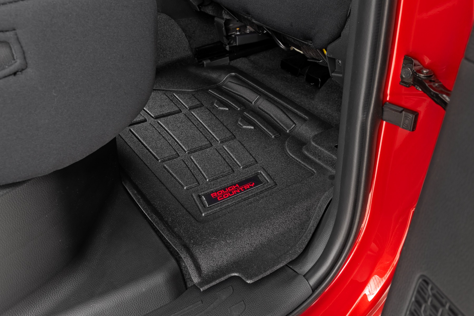 Sure-Fit Floor Mats | Front & Rear | Double Cab | Toyota Tacoma (24-26) — view 4