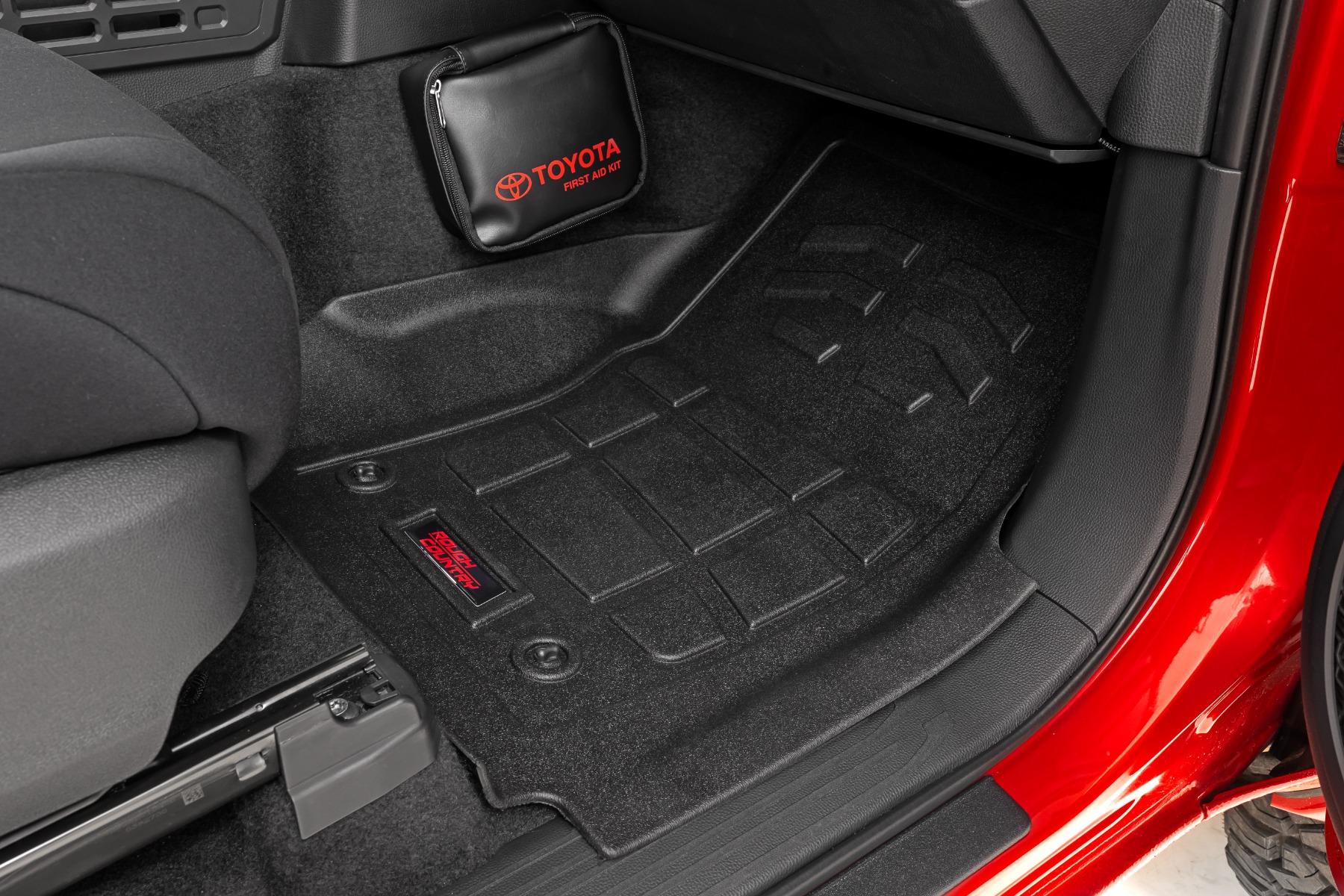 Sure-Fit Floor Mats | Front & Rear | Double Cab | Toyota Tacoma (24-26) — view 3