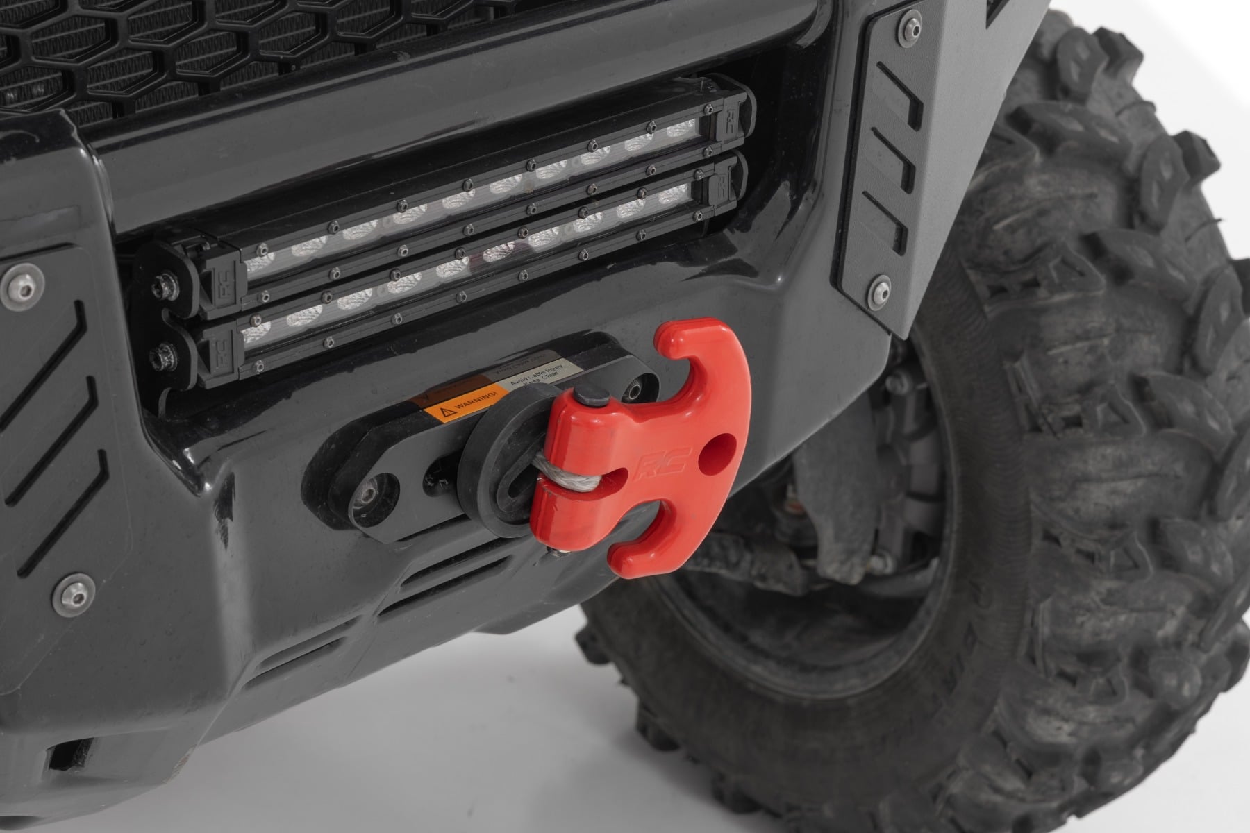 UTV Multi-Function Winch Cleat | Red view 3