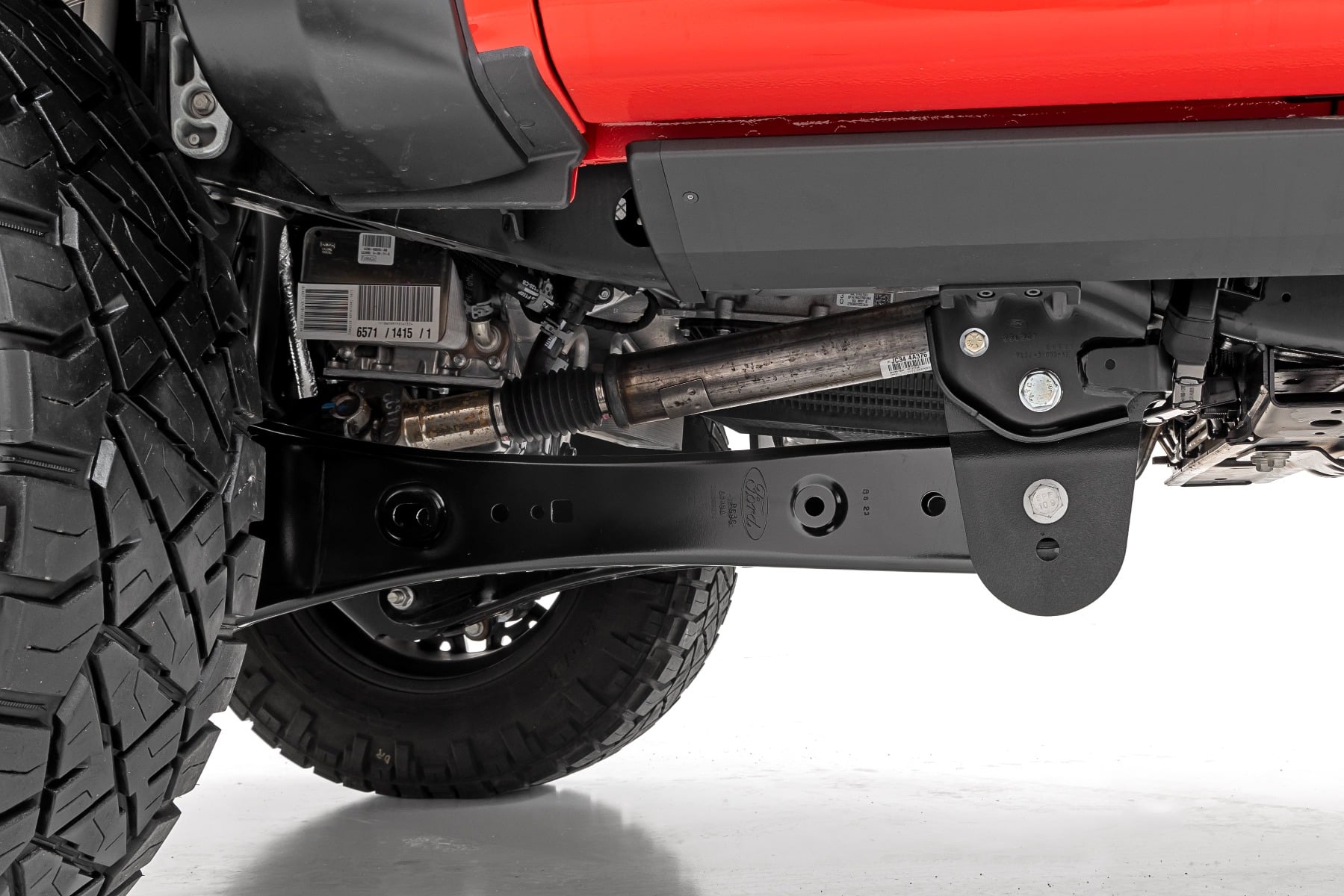 Rough Country 3 Inch Lift Kit | V2 | Front Diesel Coils | Ford F-250 Super Duty 4WD (23-26) view 4