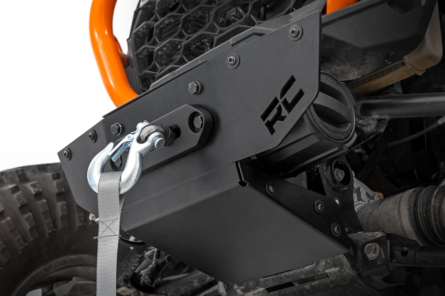 Winch Mount | Polaris RZR XP 1000 — view 5