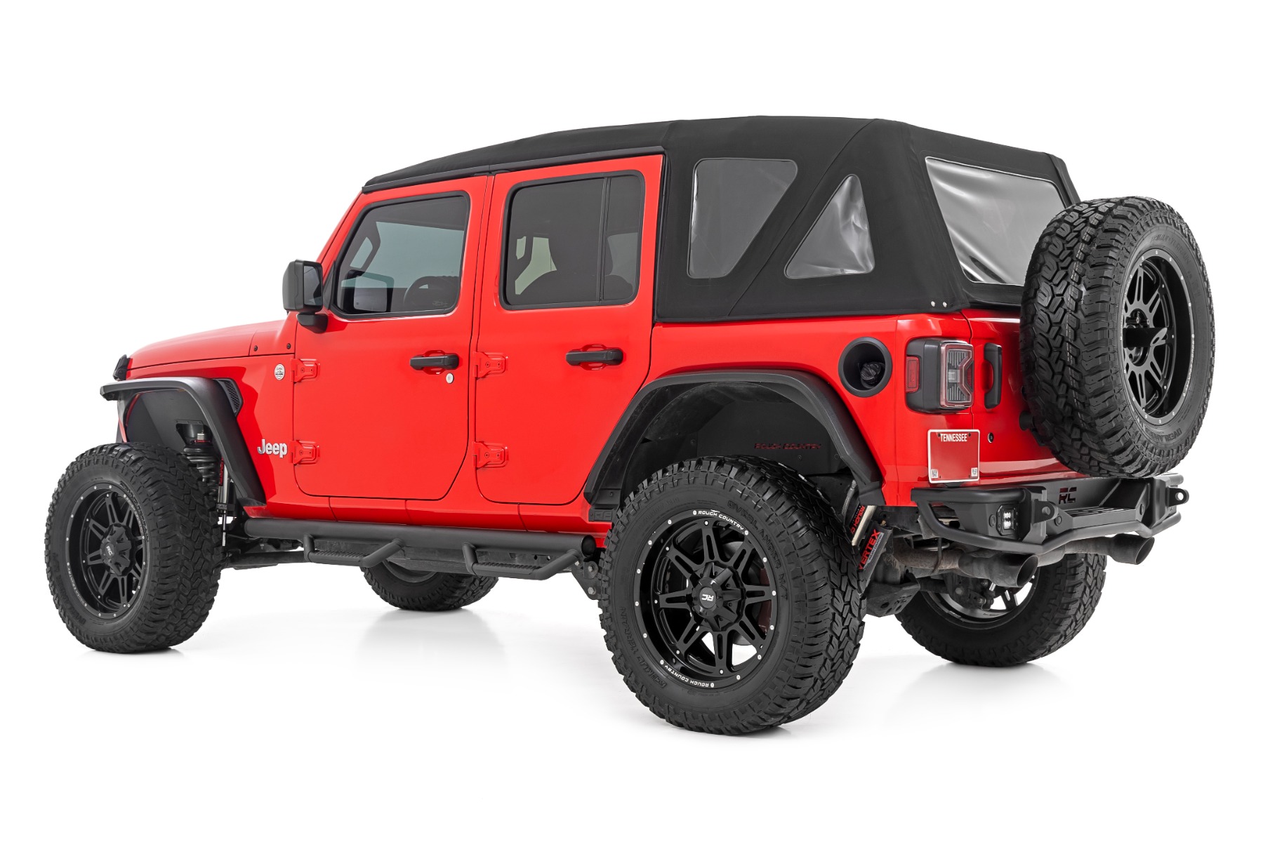 Nerf Steps | Wheel to Wheel | 4 Door | Jeep Wrangler