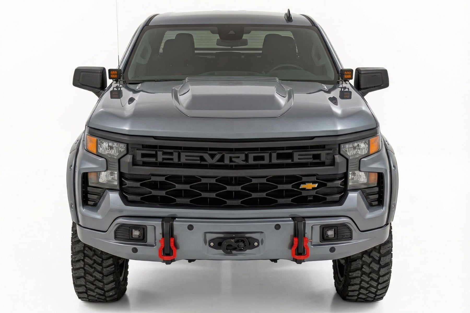 Front FXS Bumper | 12000S | GXD Sterling Grey Metallic | Chevy Silverado 1500 (23-26) — view 2