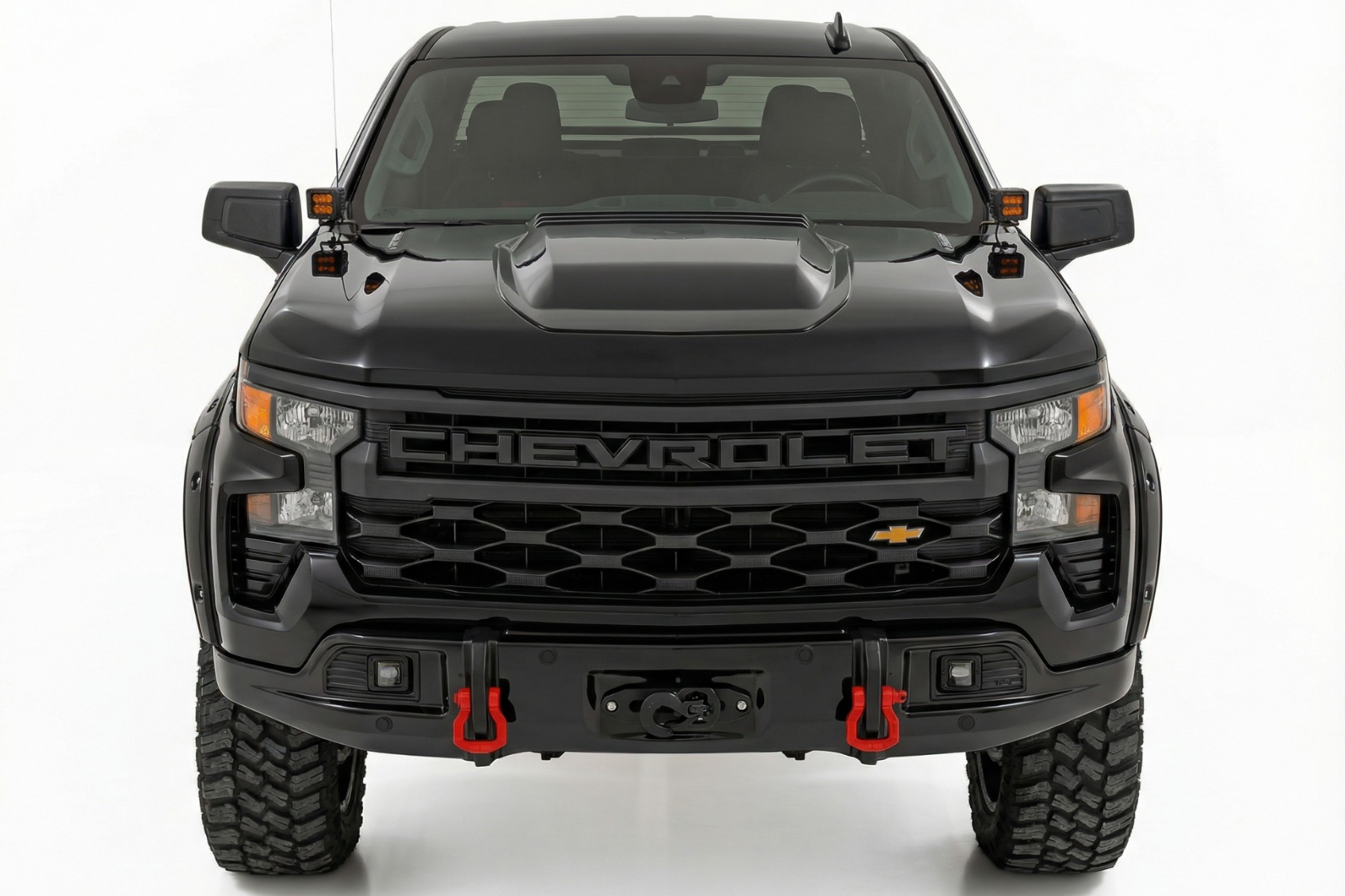 Bumper Cover | GB8 Mosaic Black | Chevy Silverado 1500 2WD/4WD (2023-2026) — view 2